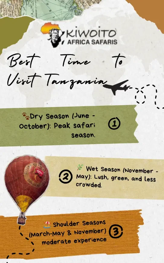 Best Time for Tanzania Wildlife Safaris